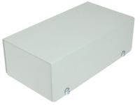 cuabox013 CAMDENBOSS Grey Aluminium Enclosure, Grey Lid, 175 x 155 x 75mm
