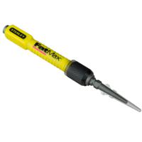 1-58-501 Stanley 4-Piece Punch, Centre Punch, 1.6 mm Shank, 76 mm Overall