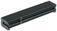 pcie-098-02-f-d-th Samtec PCIE Series Female Edge Connector, Through Hole Mount, 98-Contacts, 1mm Pitch, 2-Row, Solder Termination