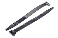 811-1739 RS PRO Cable Tie, Flame Retardant, 254mm x 17.8 mm, Black Nylon, Pk-50