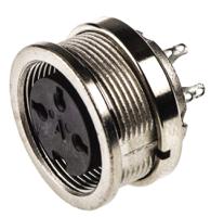 c091-31n003-1002 Amphenol C 091 D Series, 3 Pole Din Socket Socket, 5A, 300 V ac/dc IP67, Screw On