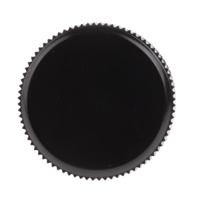 702-7550 RS PRO Black Knurled Clamping Knob, M8, Threaded Stud
