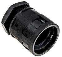 bvnv-m329 PMA Straight, Conduit Fitting, 29mm Nominal Size, M32, PA 6, Black IP68 rating