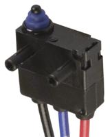 d2hw-bl201m Omron Plunger Micro Switch, Through Hole Terminal, 2 A @ 12 V dc, SPDT, IP67