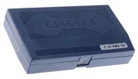 d-20-kmu-20 Gedore 37-Piece Metric 1/4 in Standard Socket/Bit Set with Ratchet, 12 point; Hex Bit; Phillips Bit; Pozidriv Bit;