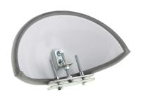 m19952a Securikey Acrylic Indoor, Outdoor Mirror, Half Dome