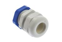 z6122000r SIB WADI-TEC Series Grey PA 6 Cable Gland, M20 Thread, 7mm min., 12mm max., IP68