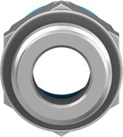 qs-g12-16 Festo QS Series Straight Threaded Adaptor, G 1/2 Male to Push In 16 mm, Threaded-to-Tube Connection Style, 186105
