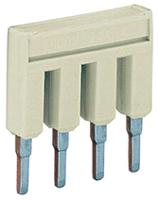 2000-404 WAGO TOPJOB S, 2000 Series Jumper Bar for Use with 2000 Series Terminal Blocks
