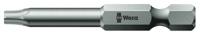 05060133001 Wera Torx Screwdriver Bit, TX 15 Tip, 50 mm Overall
