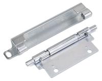 284-5482 RS PRO Steel Concealed Hinge with a Removable Pin, 126mm x 23.2mm