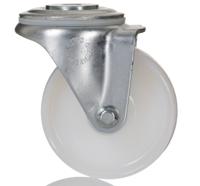 422nybh12 Flexello Swivel Castor Wheel, 250kg Capacity, 100mm Wheel