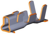 1744423-1 TE Connectivity Economy Power 2.5 Series Female Crimp Terminal, 24AWG Min, 20AWG Max