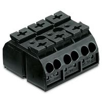 862-593-1 WAGO 862 Series Connector, 4-Way, 32A, 20 → 12 AWG Wire, Push In Termination