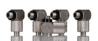 m-5hl-6 SMC M Series Elbow Threaded Adaptor, M5 Male to Barbed 6 mm, Threaded-to-Tube Connection Style