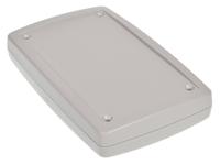192-0712 RS PRO Grey ABS Enclosure, IP54, IK07, Grey Lid, 151 x 93.1 x 25.5mm