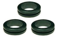 02520079010 SES Sterling DA Black Polychloroprene 28mm Cable Grommet for Maximum of 20mm Cable Dia.