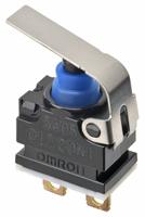 d2gw-sc02m Omron Hinge Lever Subminiature Micro Switch, Solder Terminal, 1 mA, SPST -NC, IP67