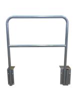204-1777 RS PRO Grey Galvanised Steel Barrier Base