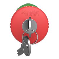 zb5as944 Schneider Electric XB5 Series, Red Push Button Head, Key Release, 22mm Cutout