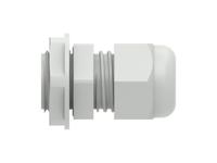 1sng626145r0000 Entrelec 1SNG Series Light Grey PA 6 Cable Gland, PG9 Thread, 4mm min., 8mm max., IP66, IP68