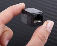 340-9624 RS PRO RJ45 Female Coupler, Cat5e, UTP