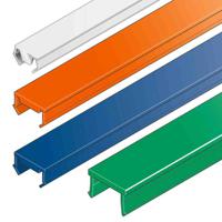 3842518367 Bosch Rexroth Grey PVC Cover Strip, 10mm Groove Size, 2m Length