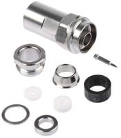 j01020i1070 Telegartner, Plug Cable Mount N Connector, 50Ω, Solder Termination, Straight Body