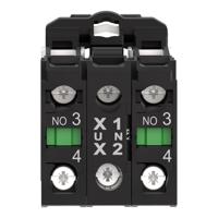 zb5aw0b13 Schneider Electric ZB5 Series Light Block, 24V, White Light, 1CO