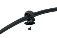 151-00927-sc66-pa66hirhsuv-bk HellermannTyton Black Nylon Cable clip, 7.6mm Max. Bundle
