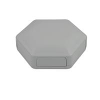 cbhex1-60-gy CAMDENBOSS Enclosure for Raspberry Pi, Grey