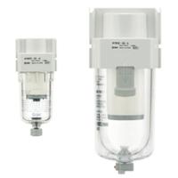 afm40-f06-a SMC 1100 L/min G 3/4 Mist Separator, 0.3μm filtration, 0.05MPa to 1 MPa, 1.5 MPa