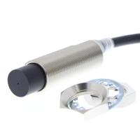 e2e-x20md1l18-2m Omron Inductive Threaded Barrel Proximity Sensor, M18, 20 mm Detection, 2-Wire NO, 10 → 30 V dc
