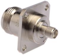 r191381000 Radiall Straight 50Ω RF Adapter N Socket to SMA Socket 11GHz