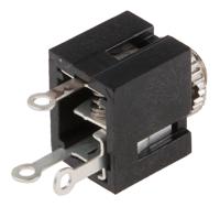 klb-1 Lumberg Jack Connector 2.5 mm Panel Mount Mono Socket, 2Pole 500mA