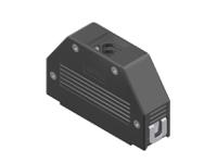 16-001850 Amphenol CONEC 16 Series ABS D Sub Backshell, 50 Way, Strain Relief