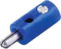 208-0218 RS PRO Blue Male Banana Plug, 32A, 30V, Nickel Plating