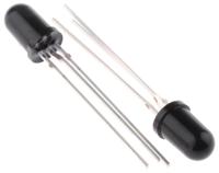 bpv11f BPV11F Vishay, 30 ° IR Phototransistor, Through Hole 2-Pin 5mm (T-1 3/4) package