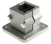 13400005020 Rose+Krieger M8 Base Clamp, Connecting Component, Strut Profile 40 mm