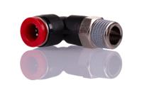 c01470828 Norgren, R 1/4 to Push In 8 mm, Threaded-to-Tube Connection Style