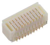 sm20b-srds-g-tflfsn JST SHD Series Right Angle Surface PCB Header, 20 Contact(s), 1 mm Pitch, 1 Row, Shrouded