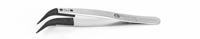 277ccfrsa1 ideal-tek 105 mm, Stainless Steel, Curved, ESD Tweezers