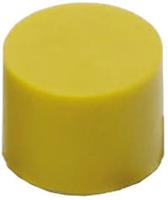 b32-1630 Omron Yellow Tactile Switch Cap for Series B3F-4000, Series B3F-5000, Series B3W-4000, B32-1630