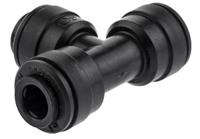 pm0206e John Guest PM Series Tee Tube-to-Tube Adaptor Push In 6 mm, Push In 6 mm to Push In 6 mm, Tube-to-Tube Connection Style