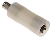 653-9374 RS PRO Standoff, M4 x M4 Thread, 20mm Body, Nylon 66, Male/Female, 6mm Stud