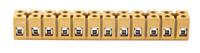 0243520000 Weidmuller MK Series Terminal Strip, 24A, 22 → 12 AWG Wire, Screw Termination