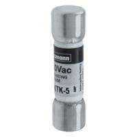ktk-5 Eaton 5A F Melamine Cartridge Fuse, 10 x 38mm