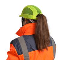 airc05v05str SURFLEX Yellow Standard Peak Bump Cap, PPE Protective Material