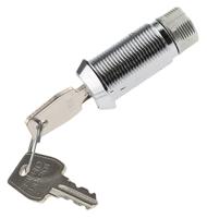 f7-53-2 Euro-Locks a Lowe & Fletcher group Company Camlock, 32.7mm Panel-to-Tongue, 20.1 x 17.6mm Cutout, Key Unlock