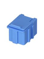 8150009 Licefa 1 Cell Blue SB Compartment Box, 21mm x 21.8mm x 29.4mm